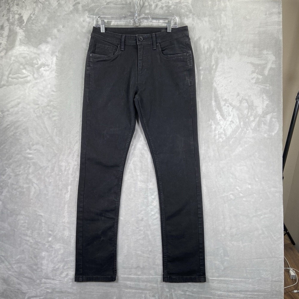 The Perfect Jean NYC Jeans Mens 31x31 Slim Fit Black Denim Stretch Casual Preppy